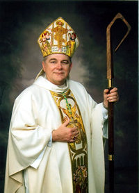 Bishop Wenski and his crozier