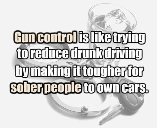 Gc5 Gun Control Like Restricting Cars To Sober People