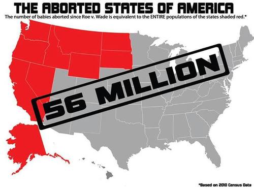 Abortion Claimed 56 Million Lives